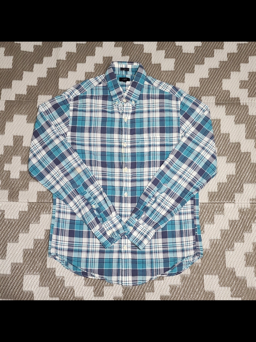 J.Crew Casual Plaid Shirt (Slim Fit)